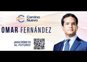 El Partido Camino Nuevo tenía 100 vallas de Omar Fernández colocadas a nivel nacional