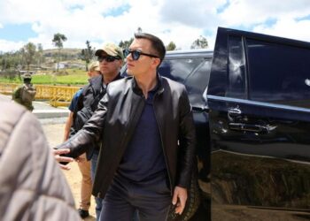 Daniel Noboa, presidente de Ecuador.