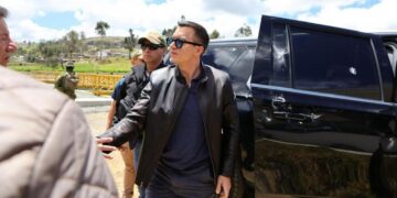 Daniel Noboa, presidente de Ecuador.