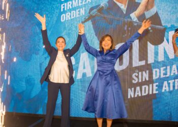 Carolina recibe apoyo de Geanilda Vásquez: “Vamos a construir y vamos a ganar
